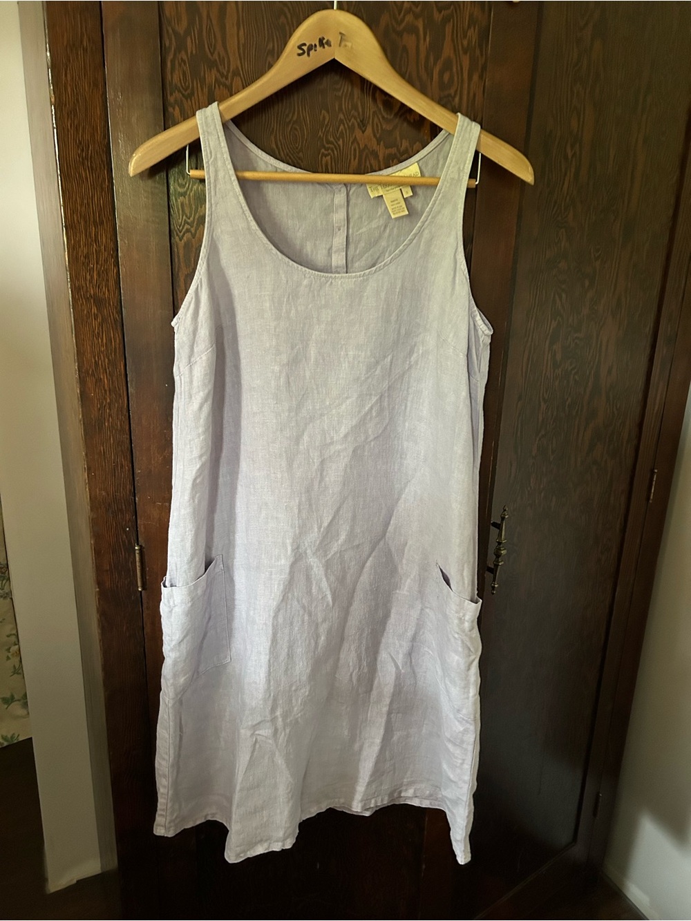 Vintage Lavender Linen Dress